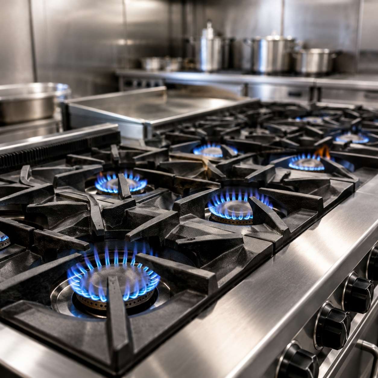 Commercial Kitchen Burners