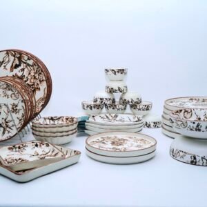 Elegant Floral Dinnerware Set