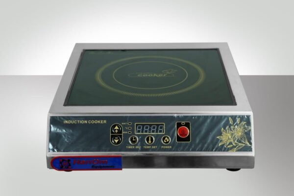 Commercial Stainless Steel Induction Cooker with Digital Display