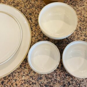 Artisan Cream Stoneware Dinner Set – Minimalist Organic Collection