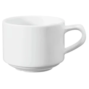 Base Porcelain Coffee Cup – Professional Stackable Series