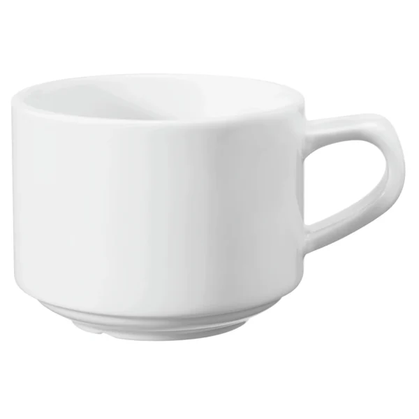 Base Porcelain Coffee Cup – Professional Stackable Series