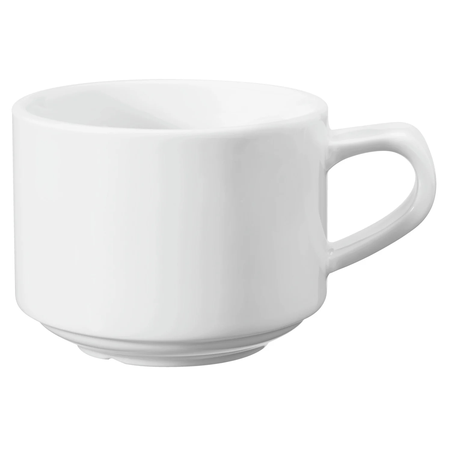 Base Porcelain Coffee Cup – Professional Stackable Series