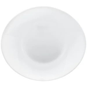 Flat Plate Prometeo – Modern Opal Glass Dinner Plate