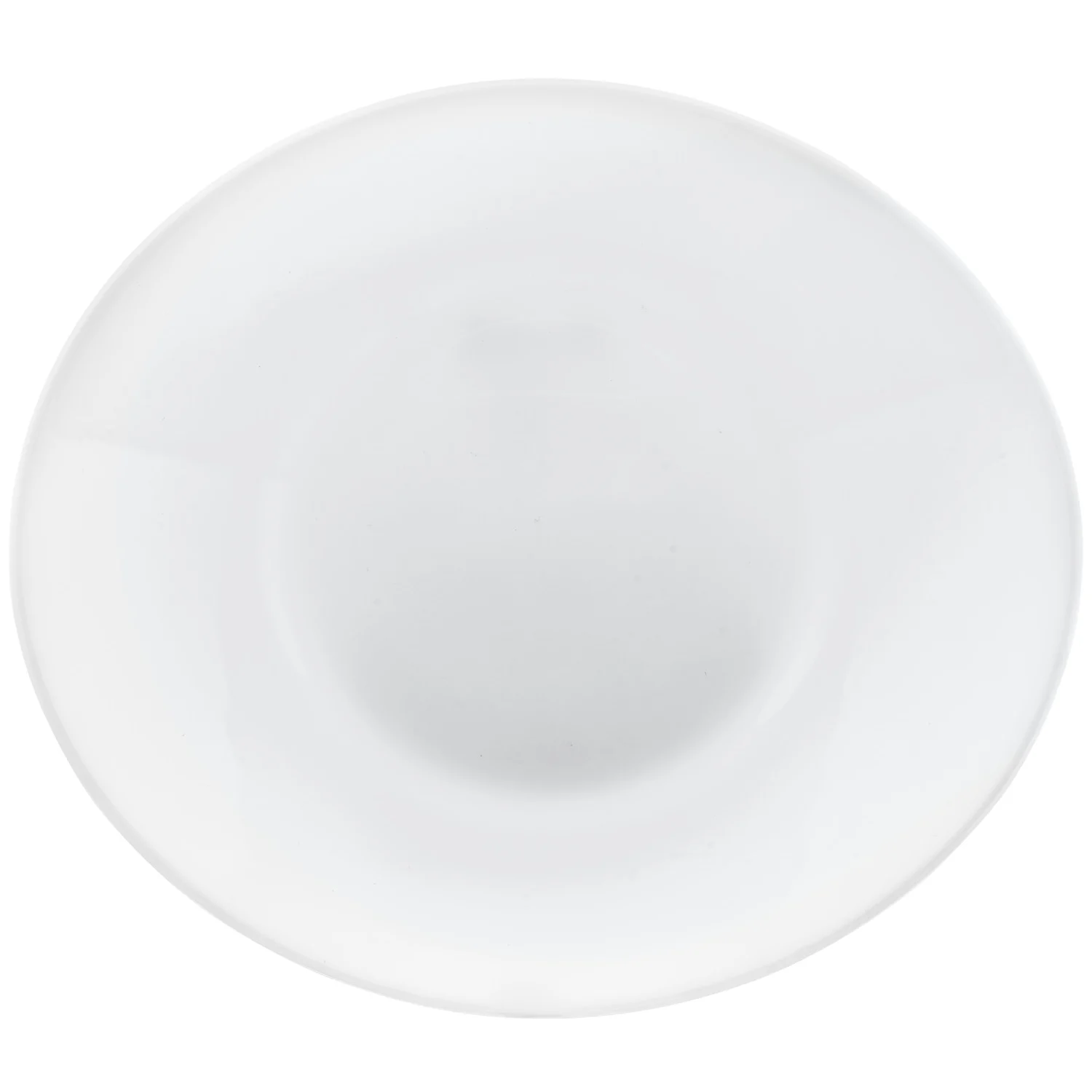 Flat Plate Prometeo – Modern Opal Glass Dinner Plate