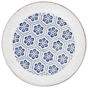 Glass Plate Fantin – Decorative Geometric Frosted Glass Plate