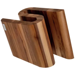 Knife block Abegail – Designer Geometric Wood Storage