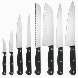 Knife set POM 8-piece – Complete Professional Culinary Collection