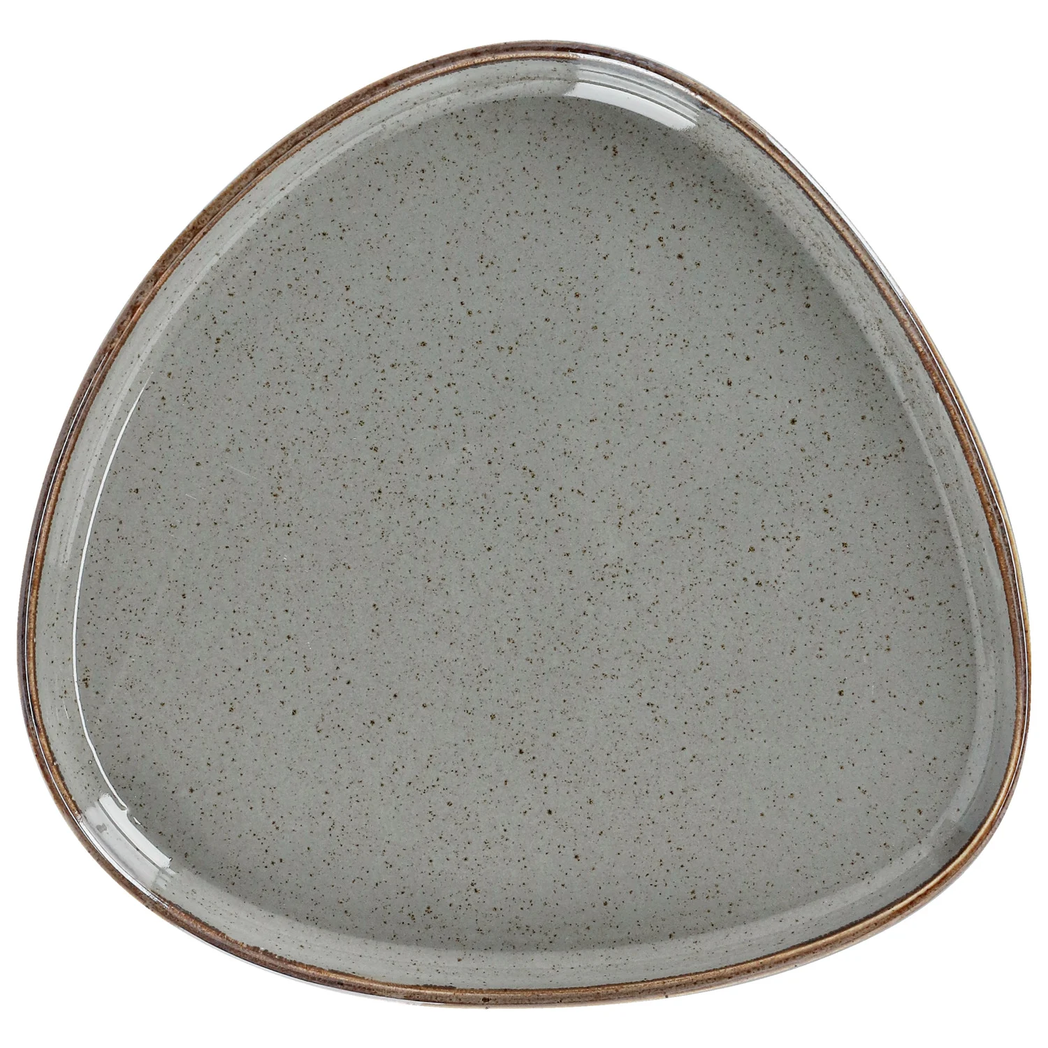 Plate Sidina Organic With Rim – Artisanal Ceramic Dining